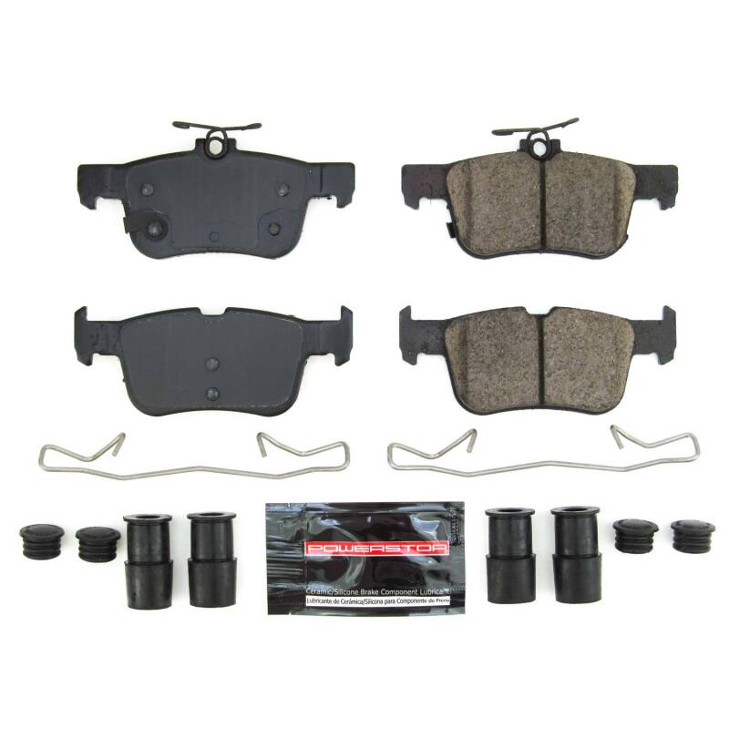 Power Stop 21-22 Ford Bronco Sport Rear Z23 Evo Sport Brake Pads w/Hardware Brake Pads - Performance PowerStop