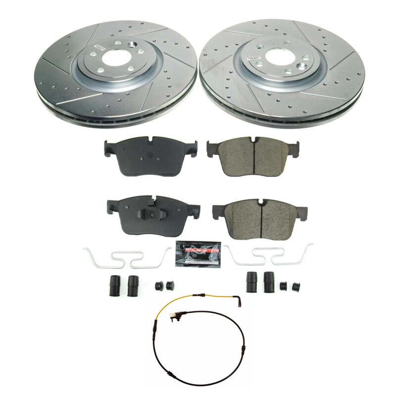 Power Stop 18-20 Land Rover Range Rover Velar Front Z23 Evolution Brake Kit Brake Kits - Performance D&S PowerStop