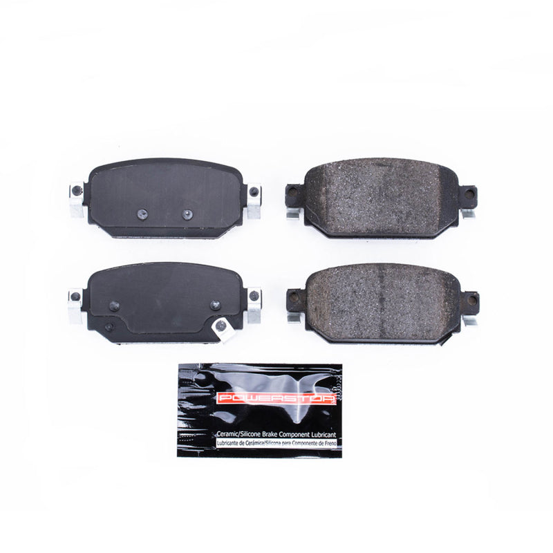 Power Stop 17-18 Mazda 3 Rear Z23 Evolution Sport Brake Pads w/Hardware Brake Pads - Performance PowerStop