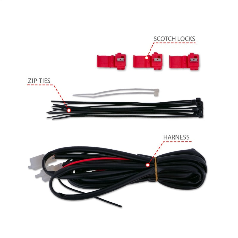 ANZO 2014-2016 Jeep Grand Cherokee LED Taillights Red/Clear Tail Lights ANZO