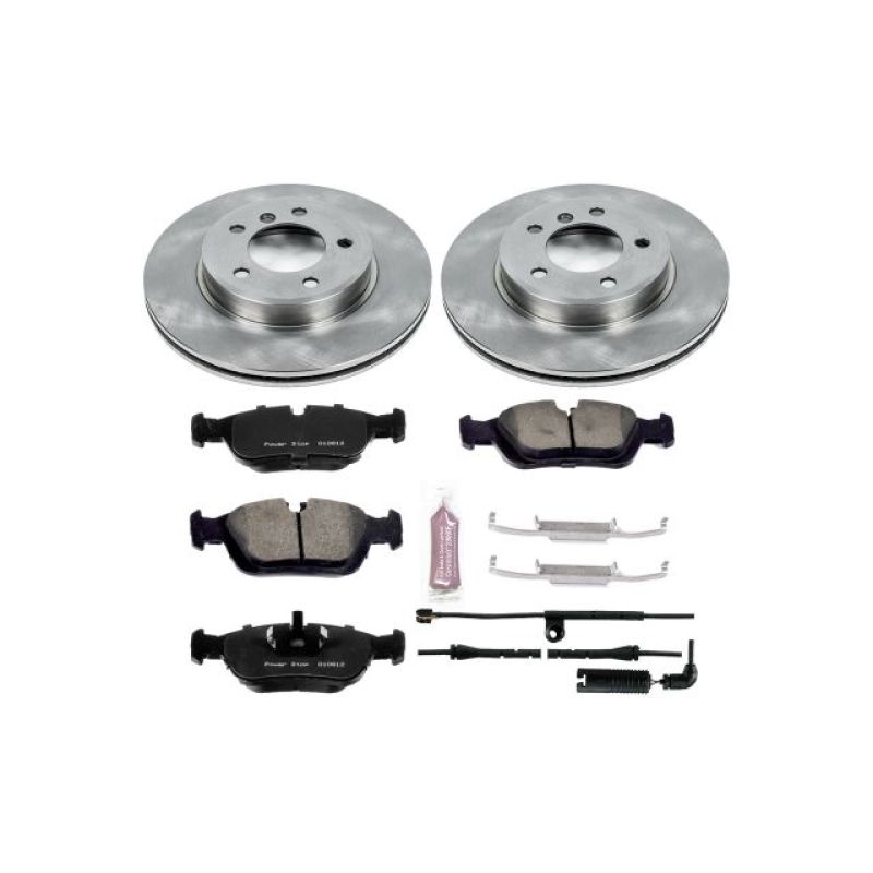 Power Stop 2000 BMW 323i Front Autospecialty Brake Kit Brake Kits - OE PowerStop
