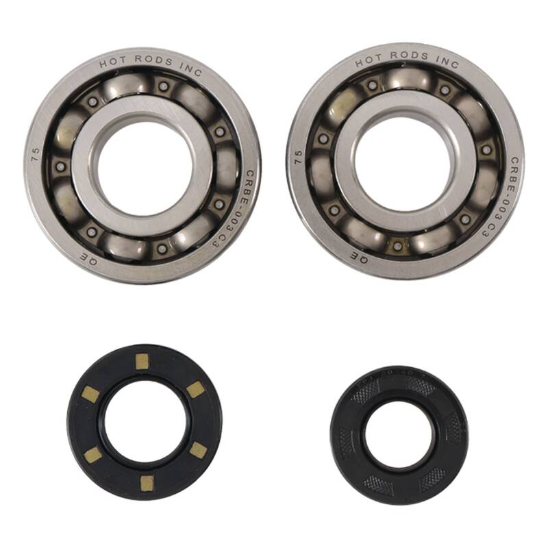 Hot Rods 87-01 Kawasaki KX 250 250cc Main Bearing & Seal Kit Bearings Hot Rods