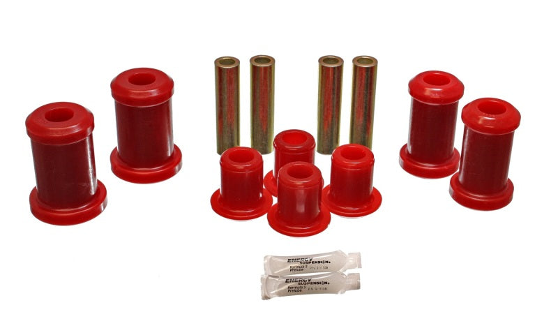 Energy Suspension 97-01 Ford Expedition 4WD/97-03 F-150/250 4WD Red Front End Control Arm Bushings Bushing Kits Energy Suspension