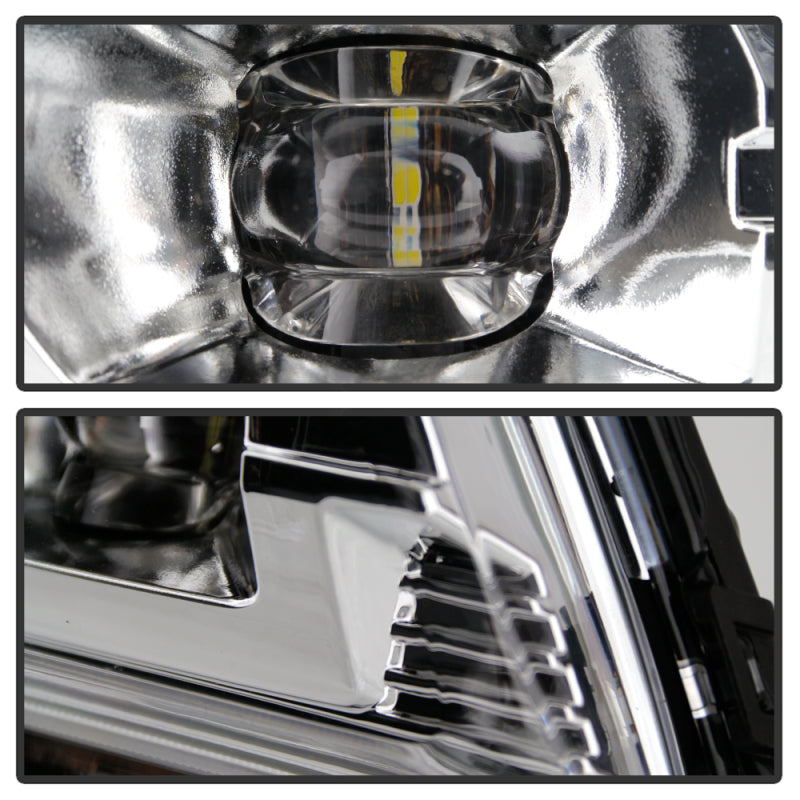 Spyder 19-20 Chevy Silverado 1500 OEM Style Full LED Fog Light w/Switch - Clear (Wont Fit RPO U12) Fog Lights SPYDER