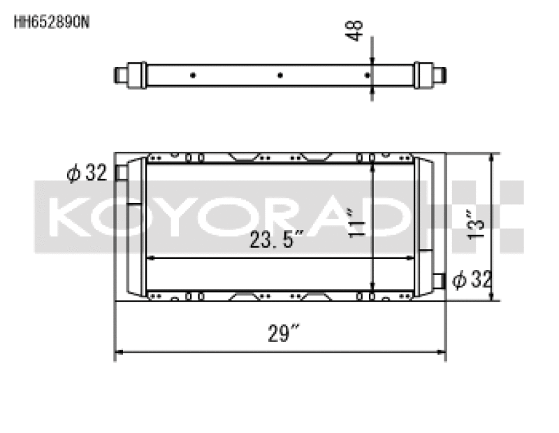 Koyo 05-11 Lotus Elise/Exige 1.8L I4 Radiator Radiators Koyo