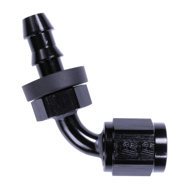 Russell 4AN Twist-Lok 60 Degree Hose End - Black Hoses Russell