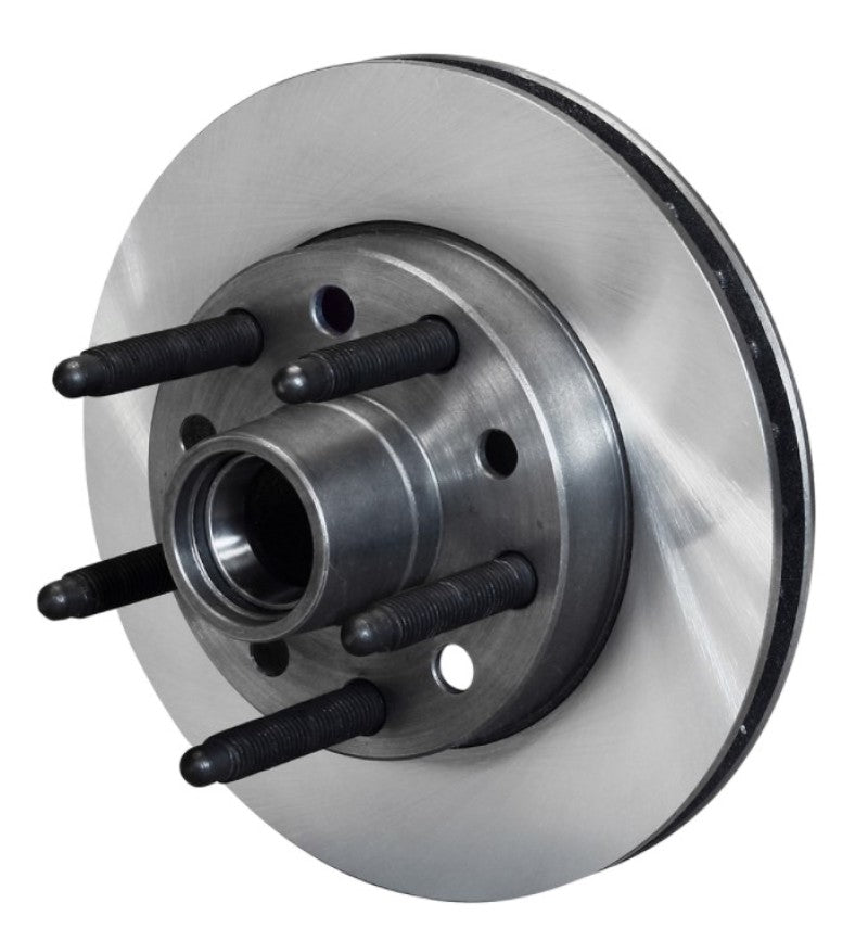 Wilwood Rotor-Vented w/ Hub & Long Studs 10.50. x 1.00 - 5 on 5.00in-GM Brake Rotors - 2 Piece Wilwood