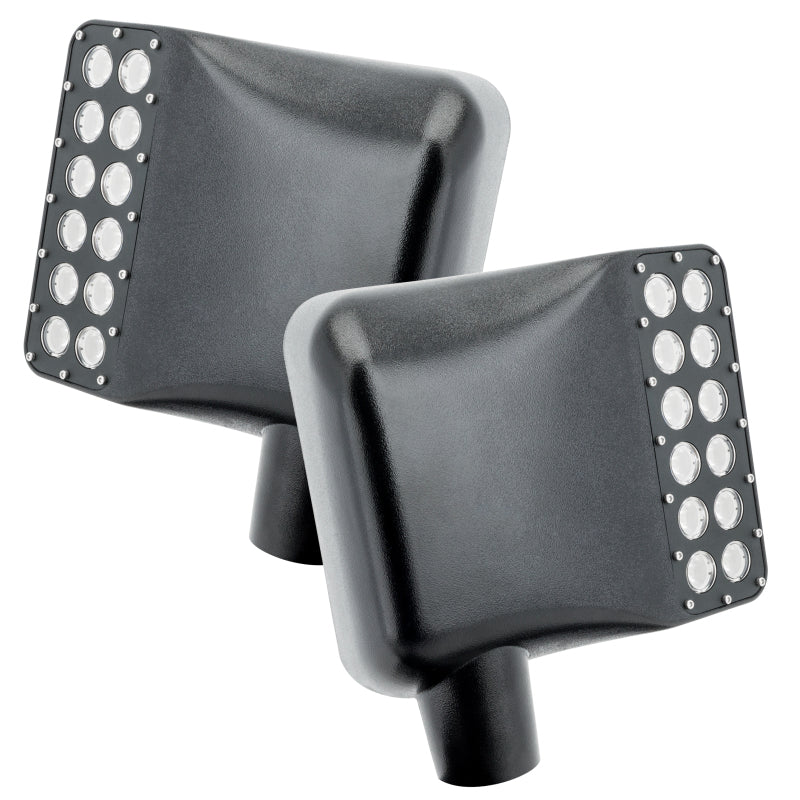 Oracle Jeep Wrangler JK Off-Road Side Mirrors - 6000K Side Mirrors ORACLE Lighting