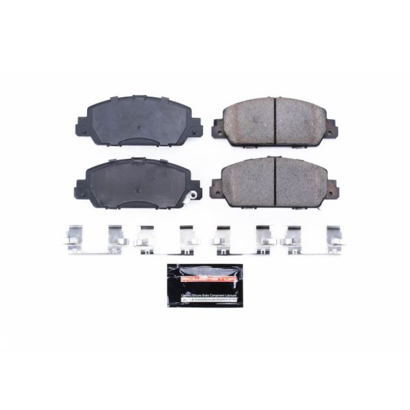 Power Stop 13-19 Honda Accord Front Z23 Evolution Sport Brake Pads w/Hardware Brake Pads - Performance PowerStop