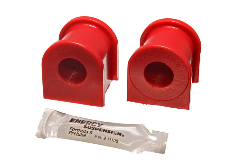 Energy Suspension 05-07 Scion tC Red 21mm Front Sway Bar Bushing Set Bushing Kits Energy Suspension