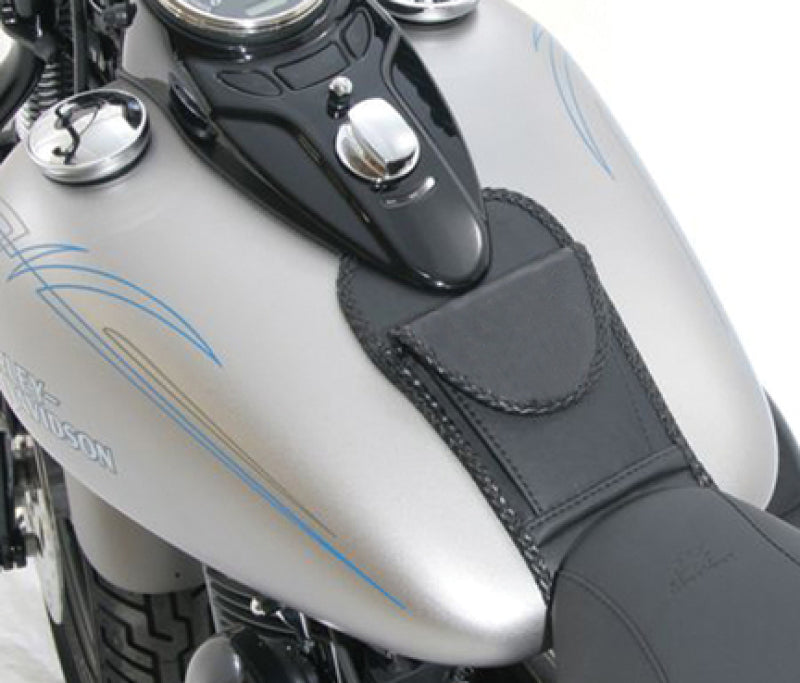 Mustang 09-23 Harley FLSTB Softail Tank Bib - Black Tank Bibs Mustang Motorcycle