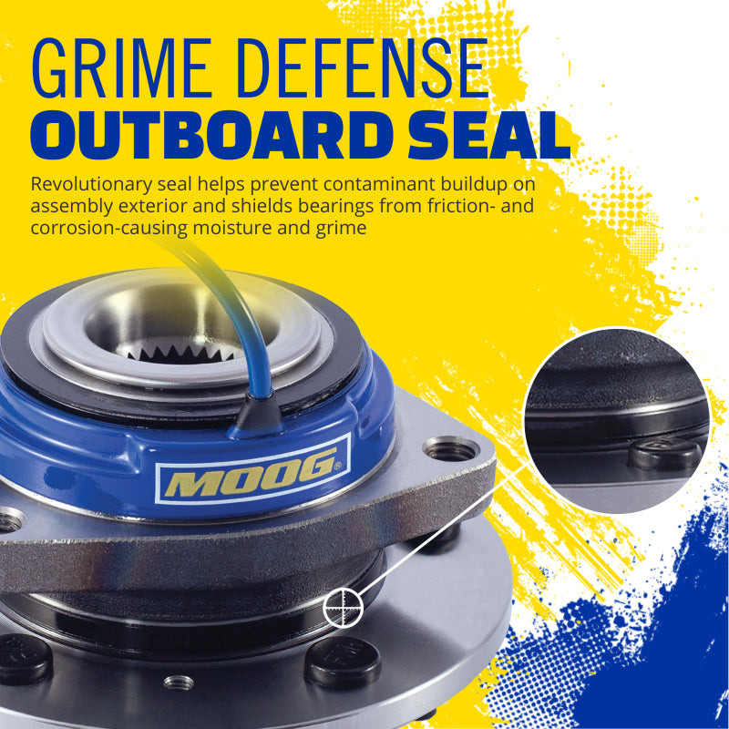 MOOG 17-22 Ford F-350 Super Duty Front Wheel Hub & Bearing Assembly Wheel Hubs Moog