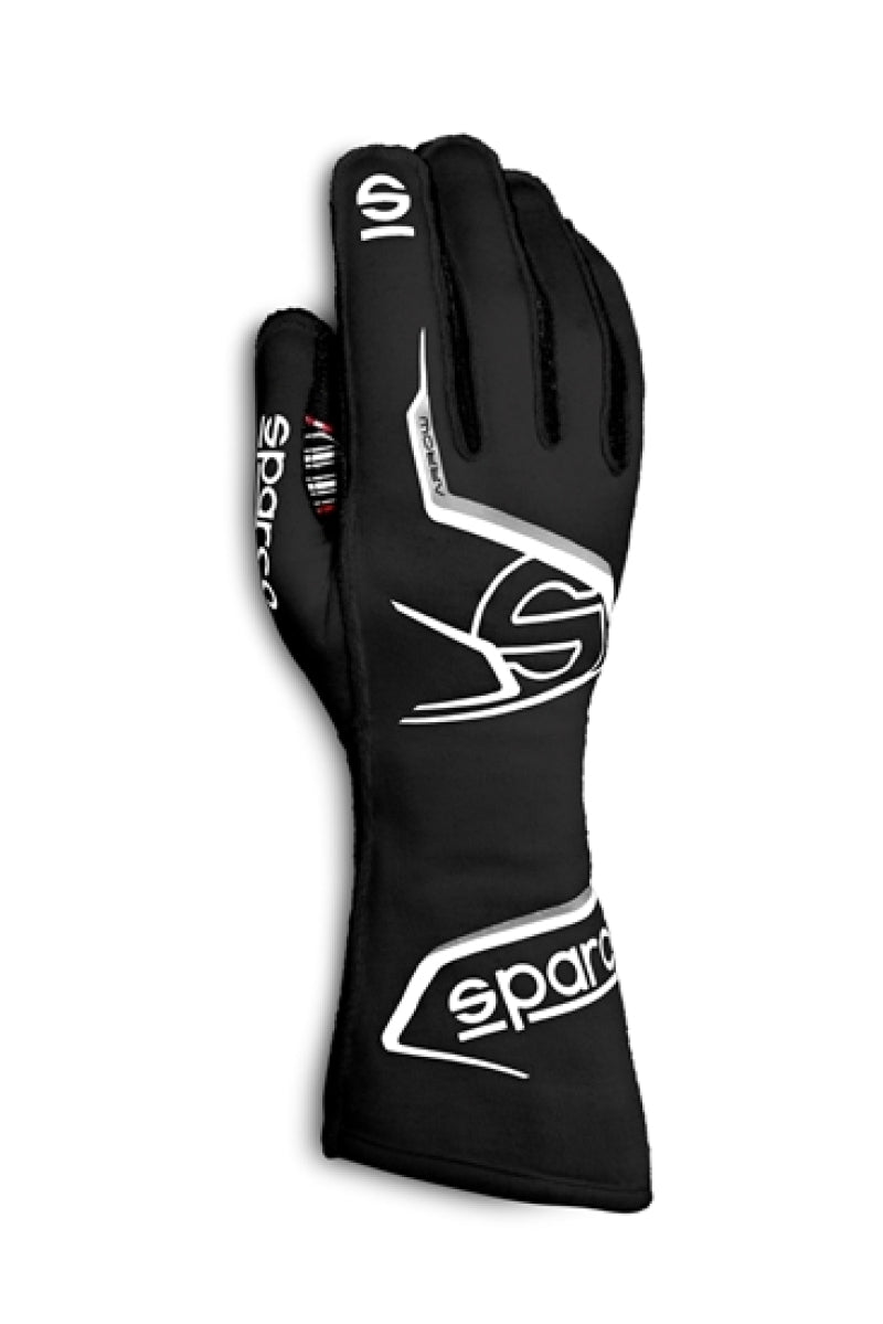 Sparco Glove Arrow 10 BLK/WHT Racing Gloves SPARCO