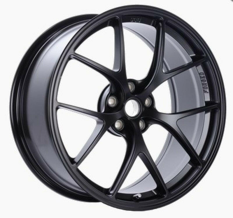 BBS FI 20x10.75 5x114.3 ET56 CB67 Black Satin Wheel -82mm PFS/Clip Req Wheels - Forged BBS