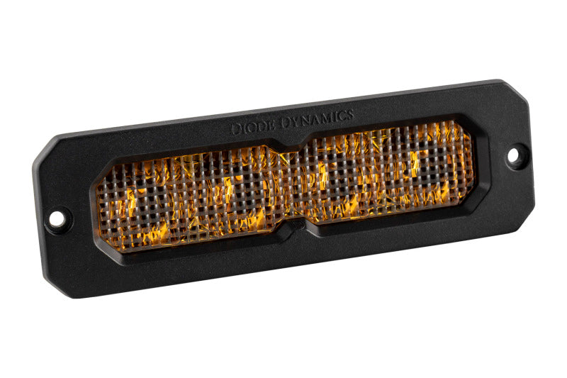 Diode Dynamics SS6 Max Yellow Combo Flush ABL (single) 3000K Light Bars & Cubes Diode Dynamics