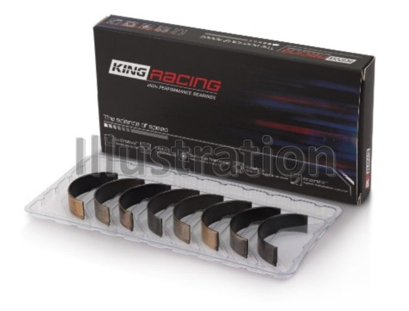 King Ford Ecoboost 2.0L / 2.3L (Size 0.26) pMaxBlack Coated Connecting Rod Bearing Set Bearings King Engine Bearings