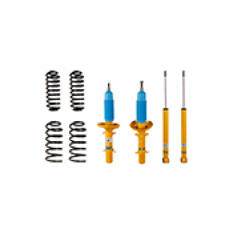 Bilstein B12 1999 Volkswagen Golf GL Front and Rear Suspension Kit Shock & Spring Kits Bilstein