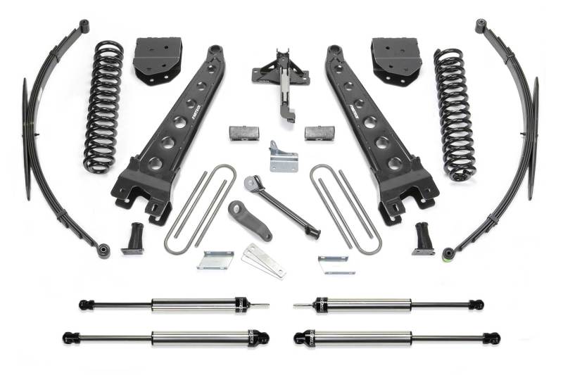 Fabtech 08-10 Ford F250 4WD 10in Rad Arm Sys w/Coils & Dlss Shks Lift Kits Fabtech