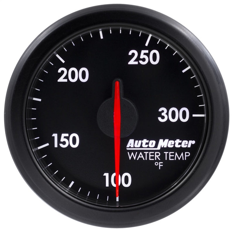 Autometer Airdrive 2-1/6in Water Temperature Gauge 100-300 Degrees F - Black Gauges AutoMeter
