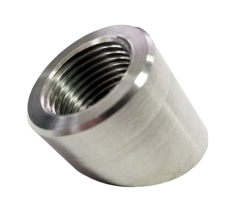 Torque Solution O2 Sensor Bung 60 Degree Angled Stainless Steel Fittings Torque Solution