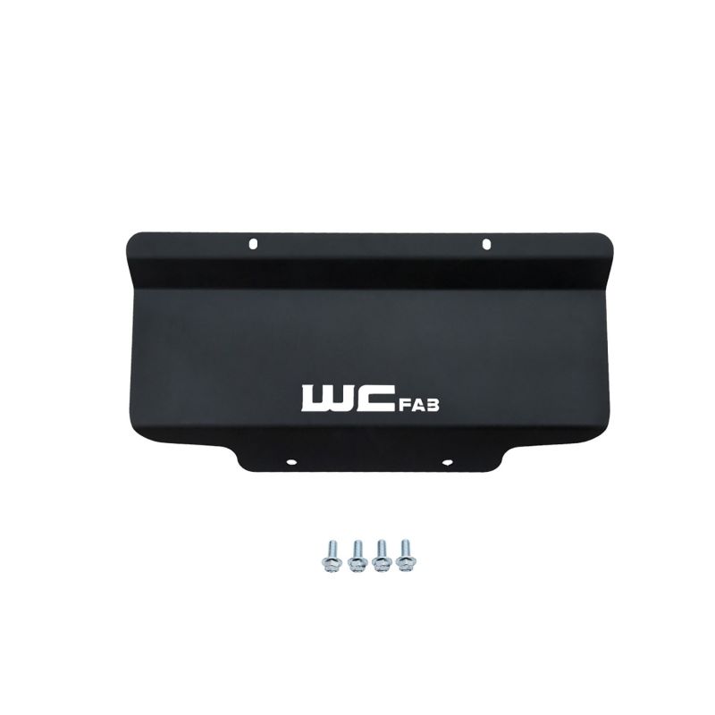 Wehrli 11-19 GM Duramax 6.6L Lower Splash Shield Kit - Fine Texture Black Engine Covers Wehrli
