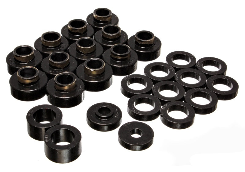 Energy Suspension Cj-8 Scrambler Body Mount - Black Bushing Kits Energy Suspension