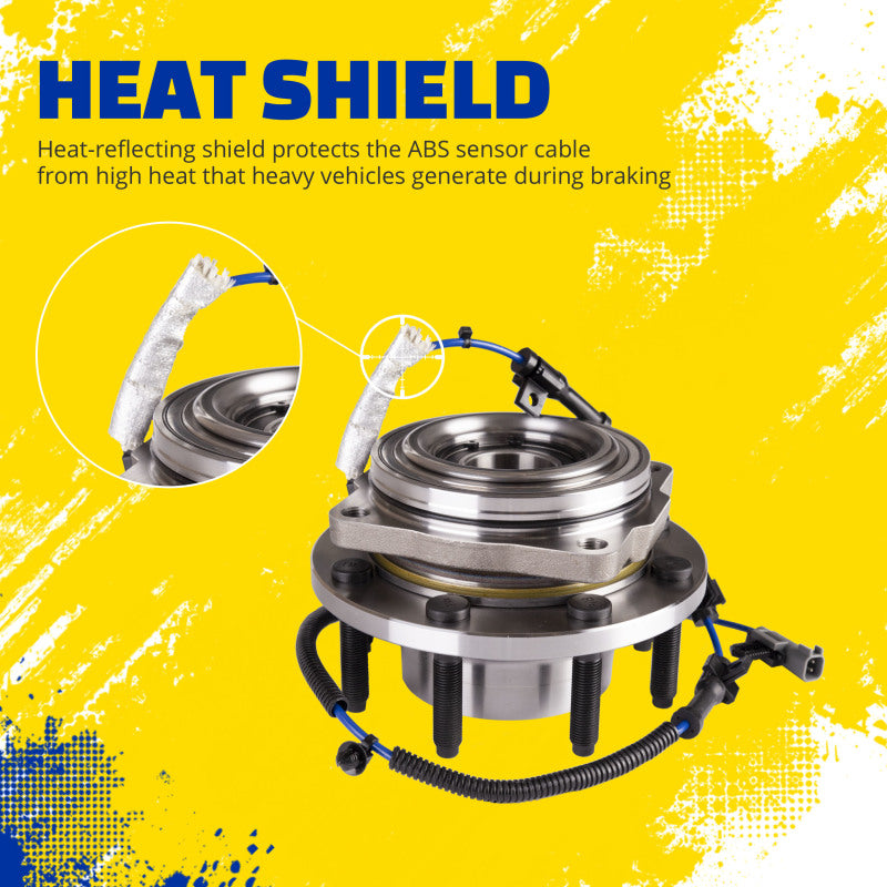 MOOG 17-22 Ford F-350 Super Duty Front Wheel Hub & Bearing Assembly Wheel Hubs Moog