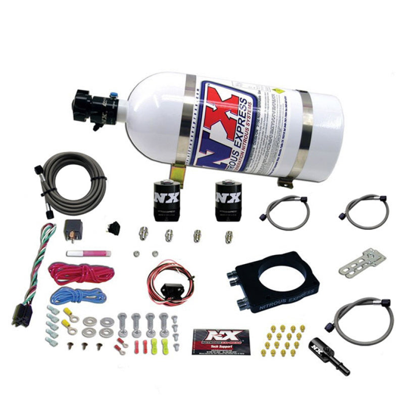 Nitrous Express Dodge Hemi Nitrous Plate Kit (50-400HP) w/10lb Bottle Nitrous Systems Nitrous Express