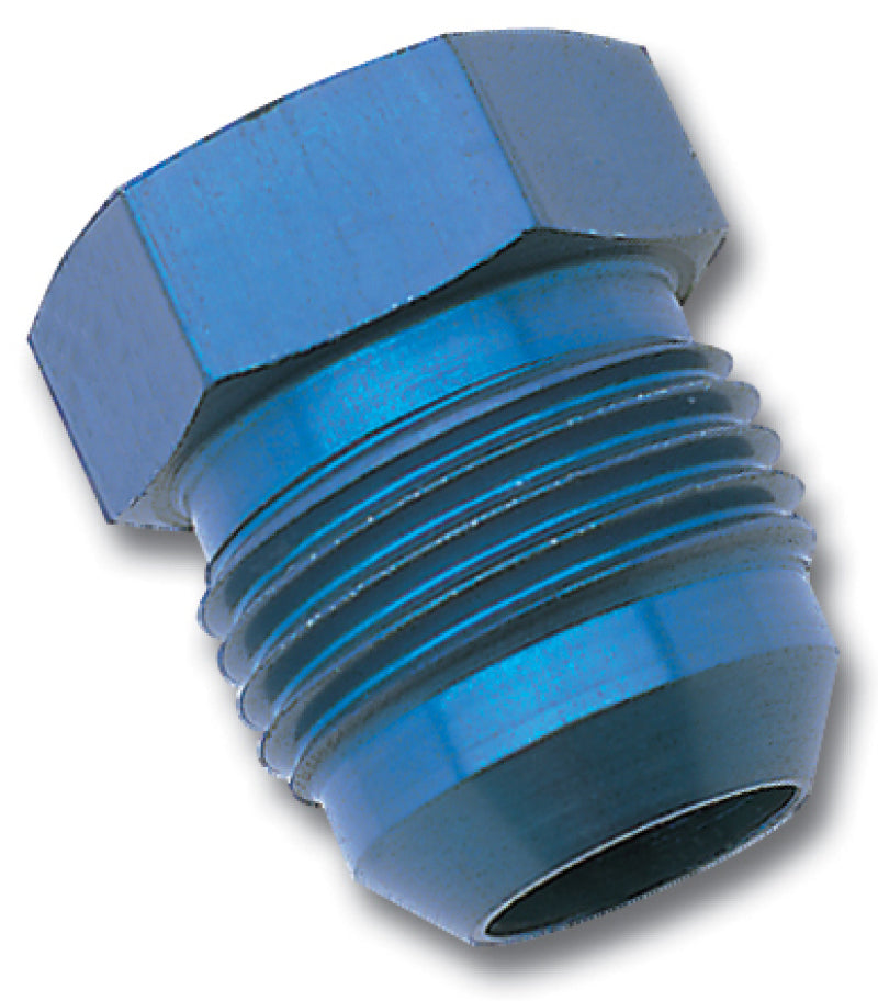 Russell Performance -8 AN Flare Plug (Blue) Fittings Russell