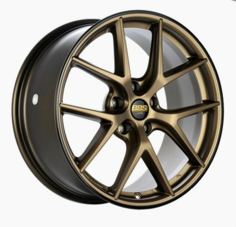 BBS CI-R 19x9.5 5x120 ET40 Bronze Polished Rim Protector Wheel -82mm PFS/Clip Required Wheels - Cast BBS