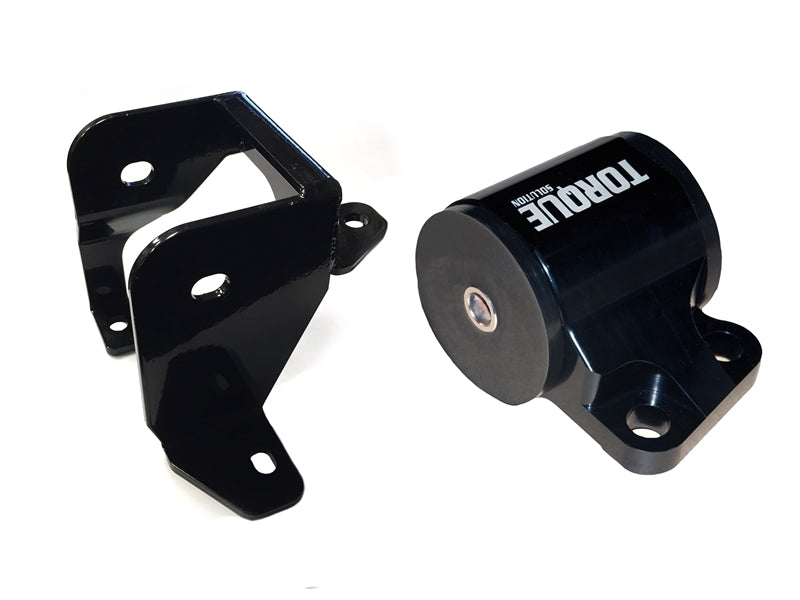 Torque Solution Billet Aluminum Left Engine Mount (2 Bolt): 96-00 Honda Civic EK B/D-Series Engine Mounts Torque Solution