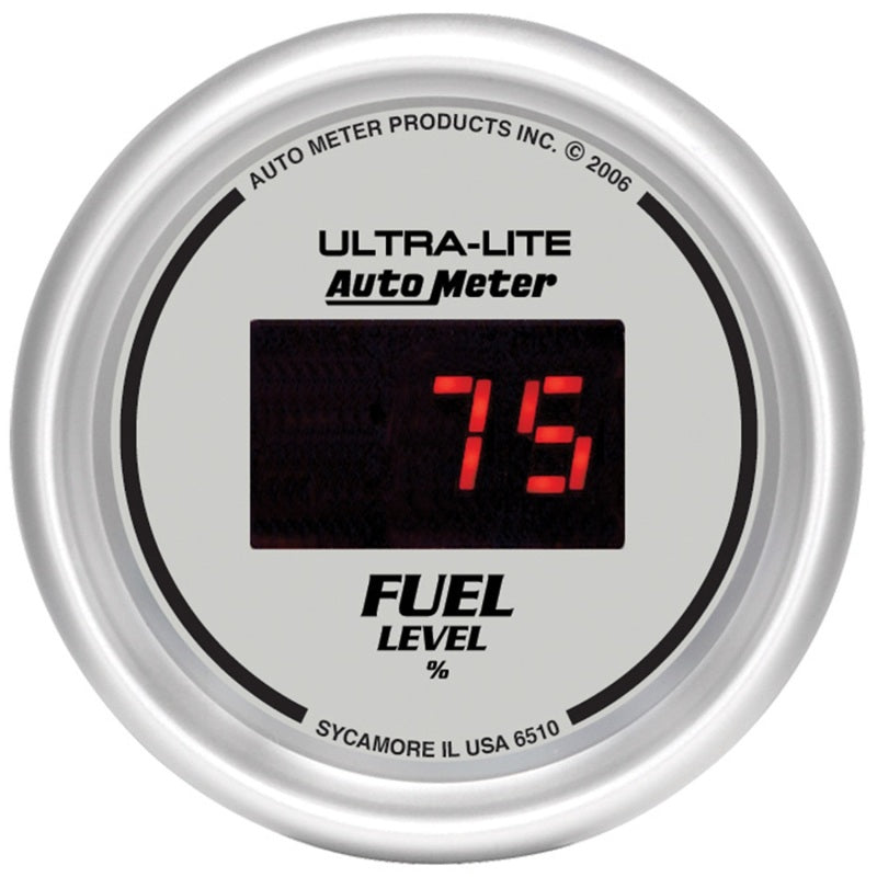 Autometer Ultra-lite Digital 5 Piece Set Gauges AutoMeter