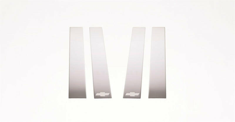 Putco 07-14 Chevrolet Suburban - 4pcs Stainless Steel Pillar Posts Classic Exterior Trim Putco