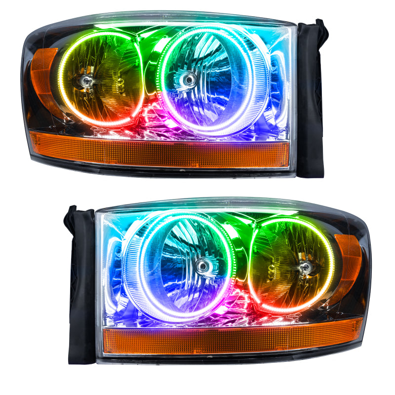 Oracle 06 Dodge Ram SMD HL - ColorSHIFT w/ BC1 Controller Headlights ORACLE Lighting