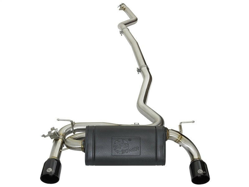aFe MACHForce XP Exhausts Cat-Back SS 16-17 BMW 340i/iX 440i/iX (F3X) L6-3.0L (B58) w/Black Tips Catback aFe