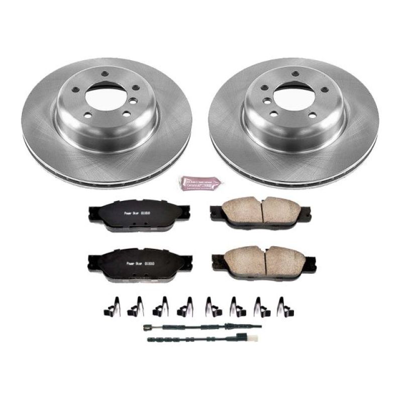 Power Stop 09-16 BMW Z4 Front Autospecialty Brake Kit Brake Kits - OE PowerStop