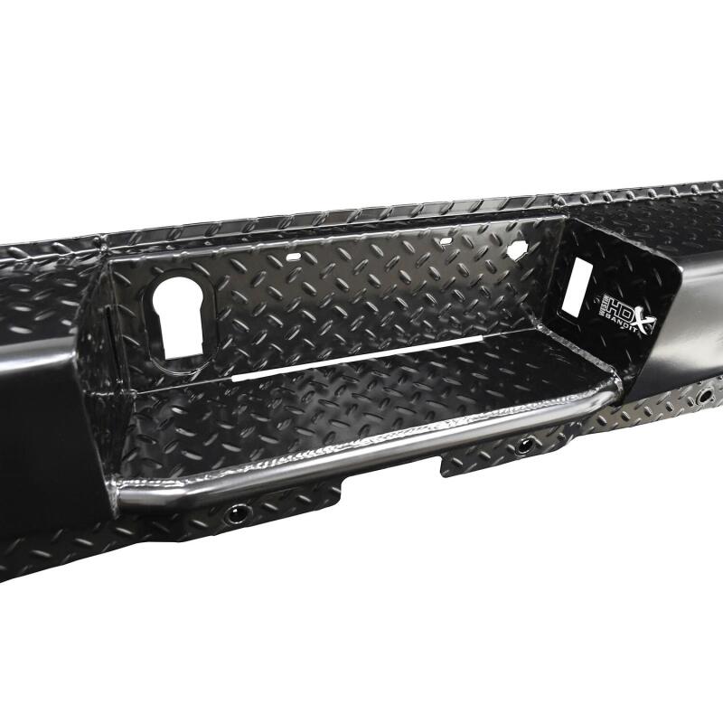 Westin 15-20 Ford F-150 HDX Bandit Rear Bumper - Black Bumpers - Steel Westin
