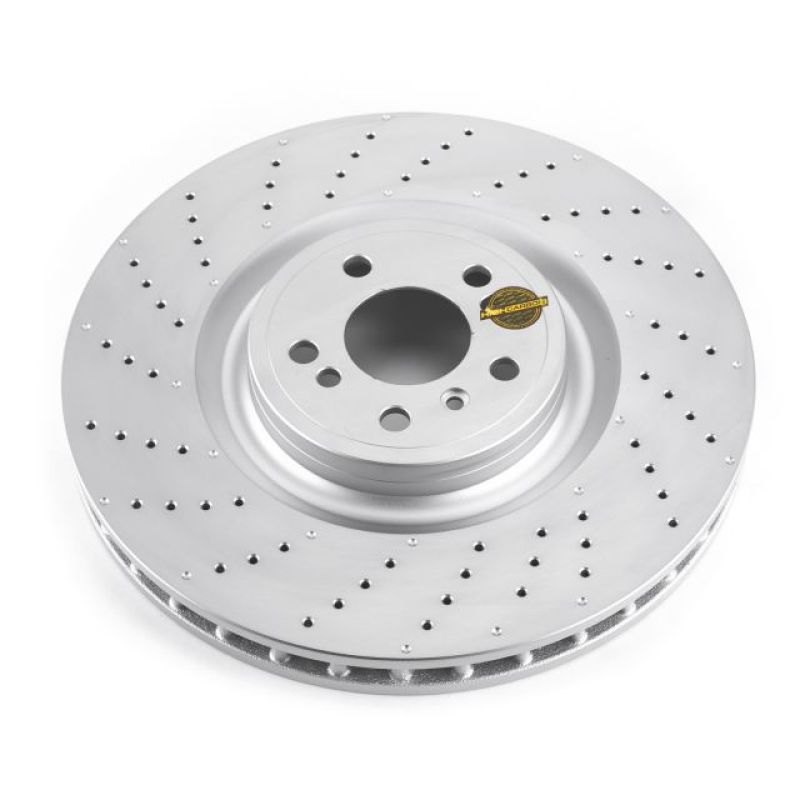 Power Stop 13-16 Mercedes-Benz GL350 Front Evolution High Carbon Geomet Coated Rotor Brake Rotors - OE - Cryo PowerStop