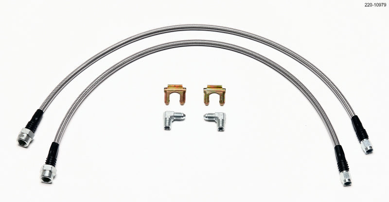 Wilwood Flexline Kit 2007-2011 1500 / 2500 GM Front 14.25in Kit Brake Line Kits Wilwood