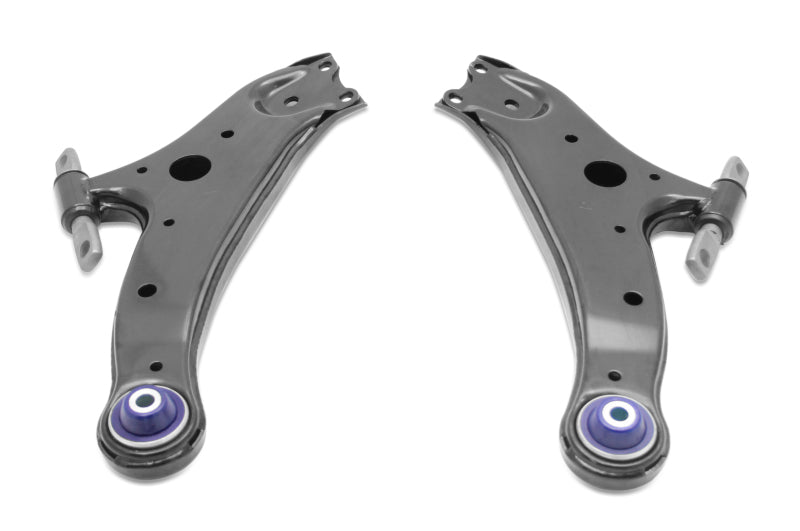 SuperPro 2008 Toyota Highlander Hybrid Limited Front Lower Control Arm Set w/ Bushings Control Arms Superpro