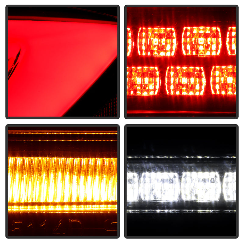 Spyder 11-17 BMW 5 Series F10 F18 M5 Sequential Turn Signal LED Tail Light - BK ALT-YD-BMWF1011-BK Tail Lights SPYDER