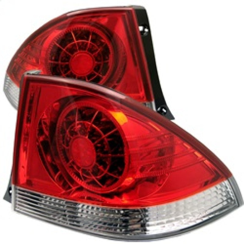 Spyder Lexus IS 300 01-03 LED Tail Lights Red Clear ALT-YD-LIS300-LED-RC Tail Lights SPYDER