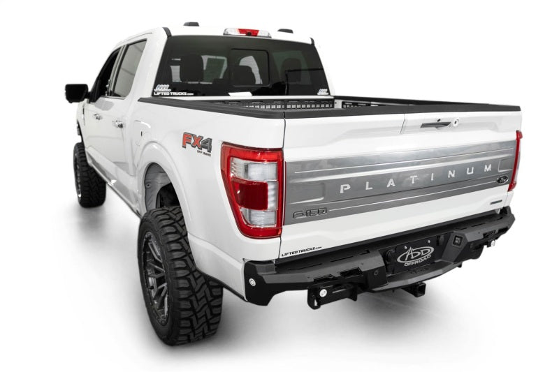 Addictive Desert Designs 2024+ Ford F-150 Black Label Rear Bumper Bumpers - Steel Addictive Desert Designs