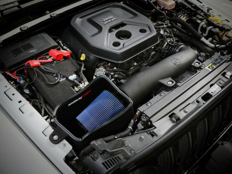 aFe MagnumFORCE Intake Stage-2 Pro Dry 5R Filter 18-23 Jeep Wrangler (JL) L4-2.0L (t) Cold Air Intakes aFe