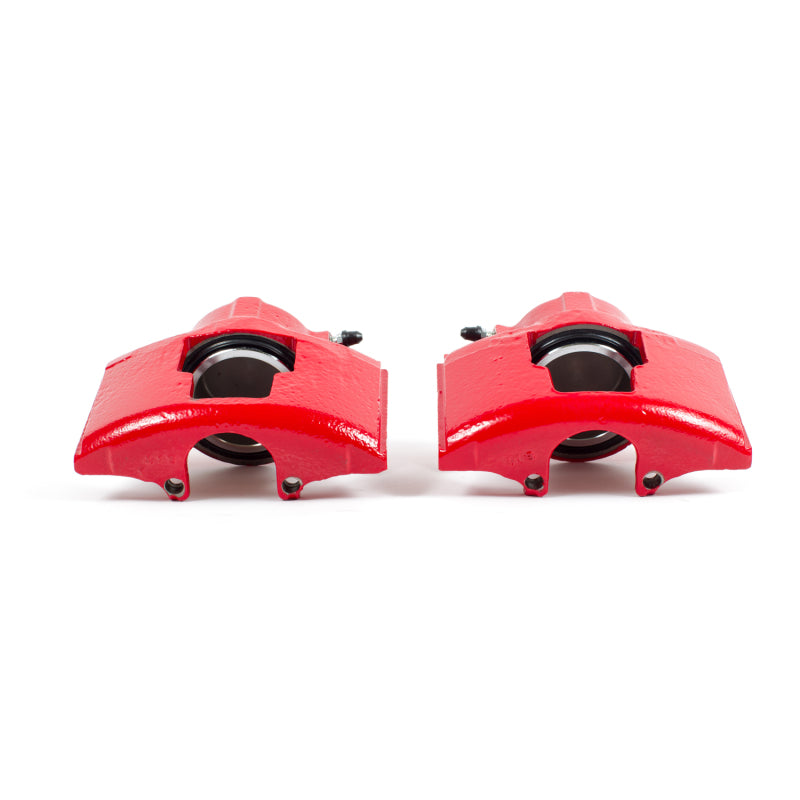 Power Stop 90-00 Chevrolet C3500 Front Red Calipers w/o Brackets - Pair Brake Calipers - Perf PowerStop