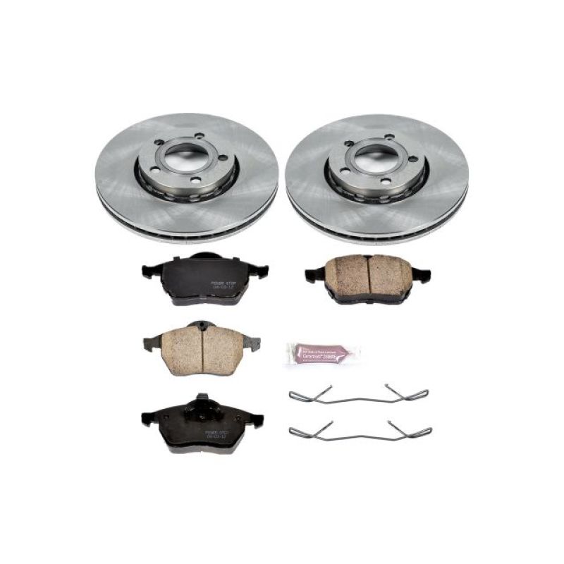 Power Stop 96-98 Audi A4 Front Autospecialty Brake Kit Brake Kits - OE PowerStop