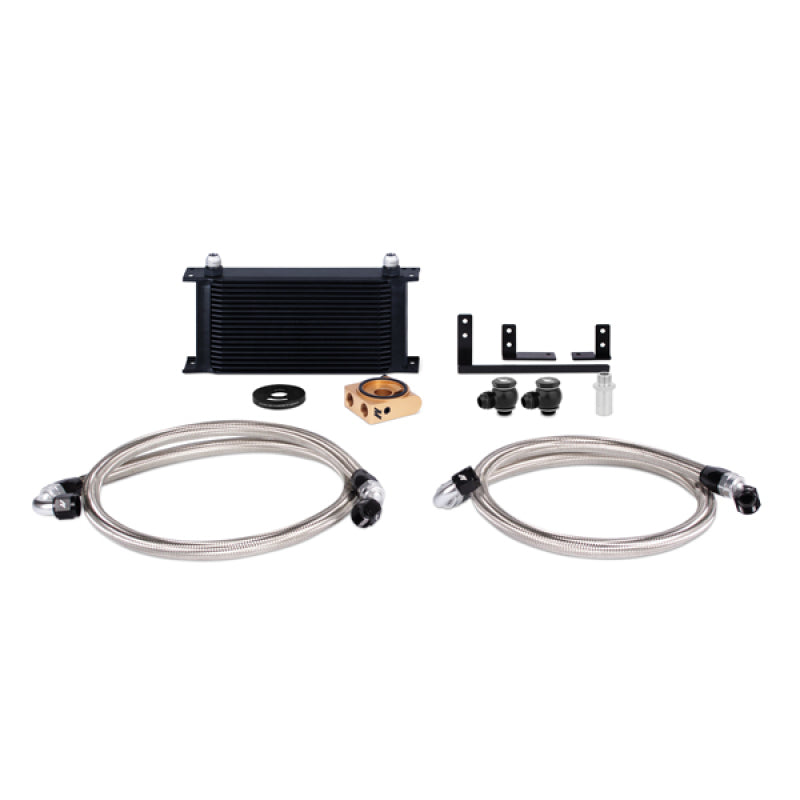 Mishimoto 2016+ Mazda Miata Thermostatic Oil Cooler Kit - Black Oil Coolers Mishimoto