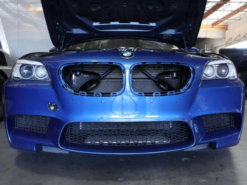 aFe Magnum FORCE Intake System Carbon Fiber Scoops BMW M5 (F10) 12-14 V8-4.4L (tt) Cold Air Intakes aFe