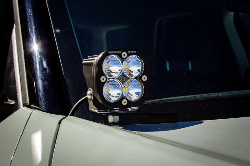 Baja Designs 21+ Ford Bronco Sport Squadron Pro Spot LED Light Pods - Clear Light Bars & Cubes Baja Designs