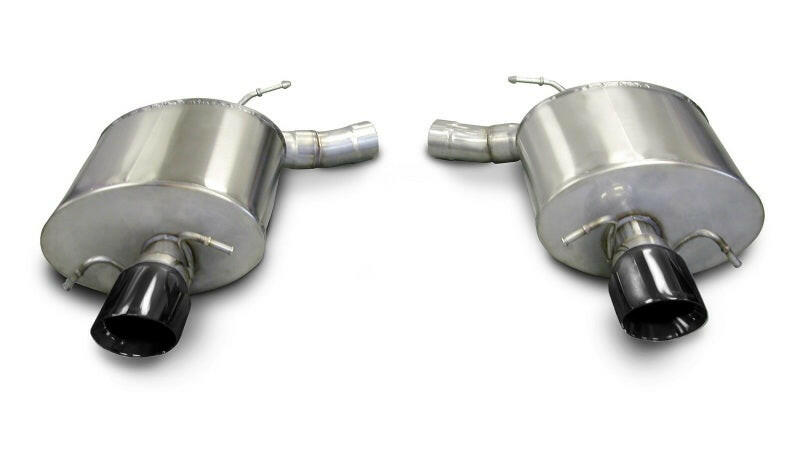 Corsa 2009-2014 Cadillac CTS Sedan V 6.2L V8 Black Touring Axle-Back Exhaust Axle Back CORSA Performance